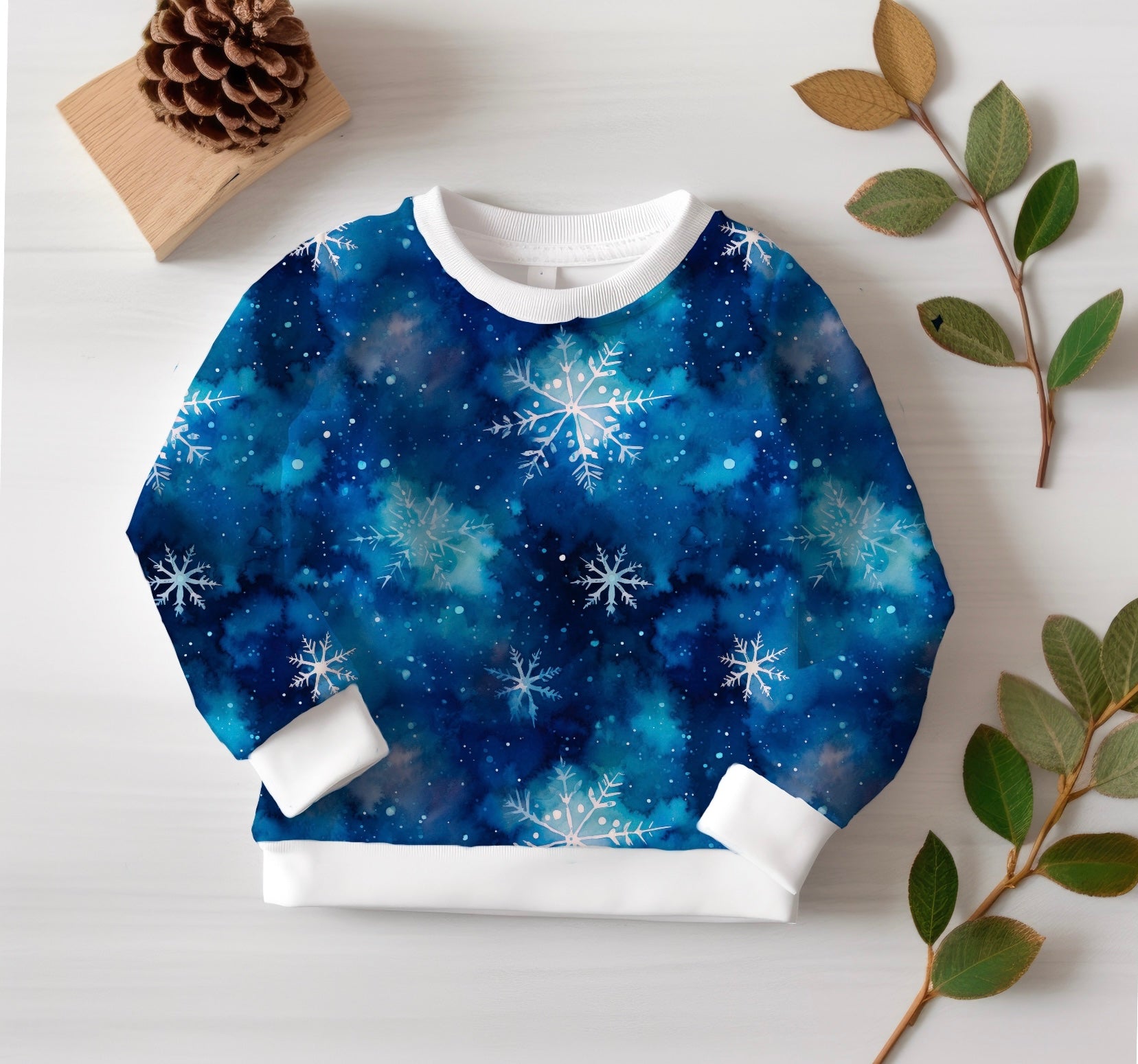 Blaue Schneeflocke Neue Vorbestellung